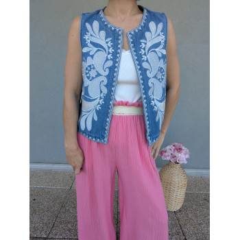 Gilet sans manche original.