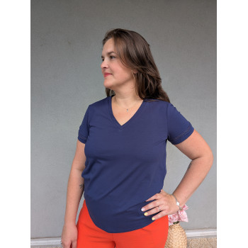 Tee-shirt coton grande taille.