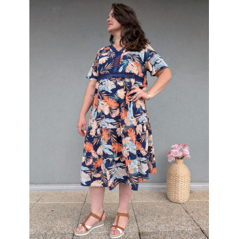 Robe plage grande taille.