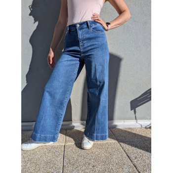 Jean wide leg taille haute...