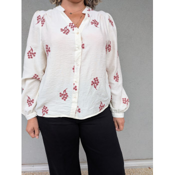 Blouse fluide fleuris du 42-48