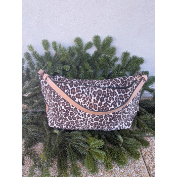 Sac Léopard Côtelée