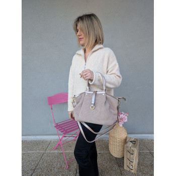 Sac à main souple avec...