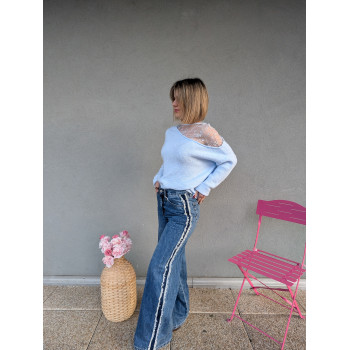 Jean large et évasé original.