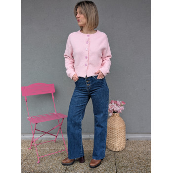 Jean taille haute – Coupe...