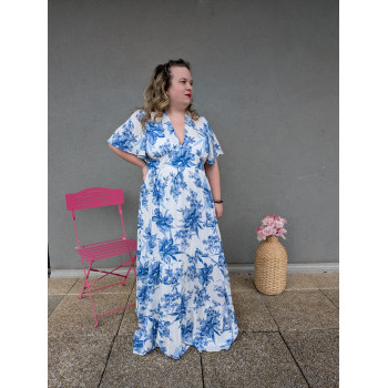 Robe Bleu Romance grande...