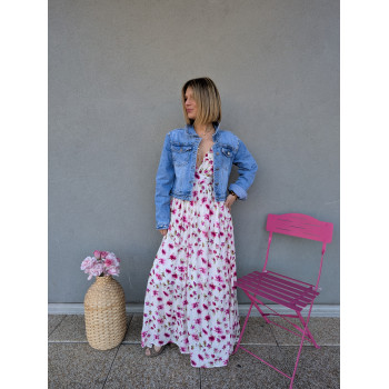 Veste en jean cloutée –...