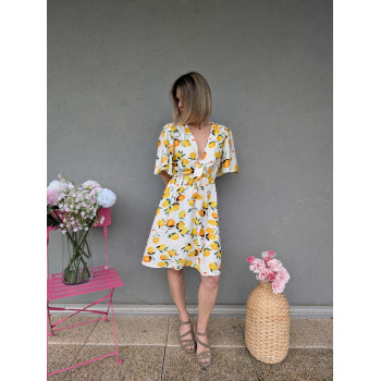 Robe citron.