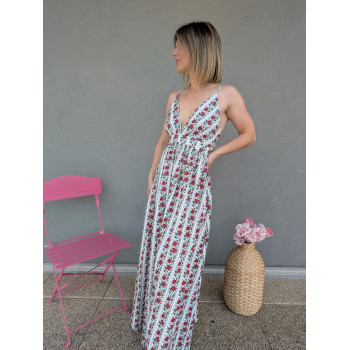 Robe Longue Fleurie Romantique