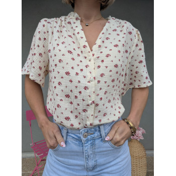 Blouse en Gaze de Coton...